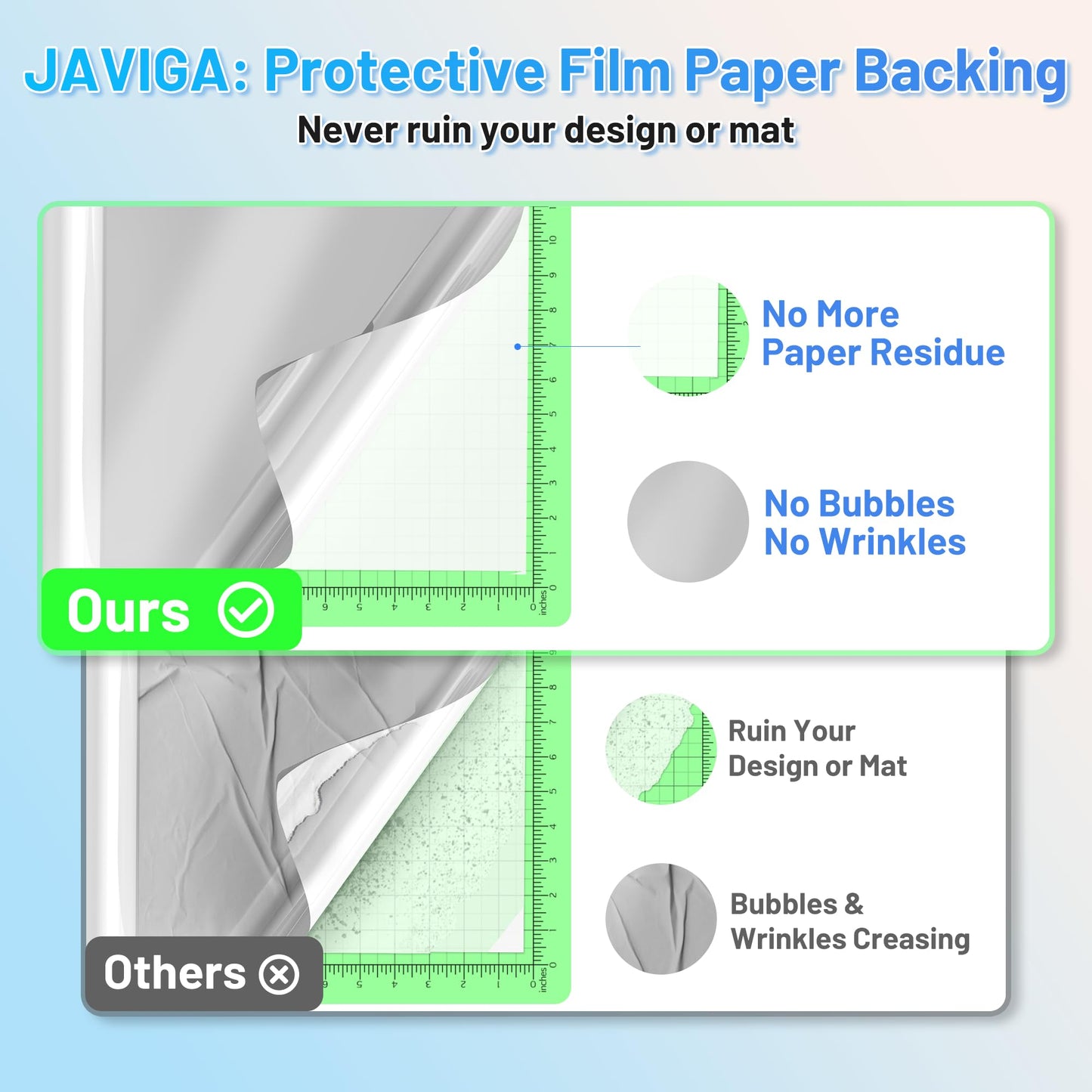 JAVIGA Grey Permanent Vinyl Roll for Cutting Machines, 12'' x 10FT Glossy Adhesive Vinyl Roll for Party Decorations, Indoor & Outdoor DIY Mug, Wall Decals Stickers