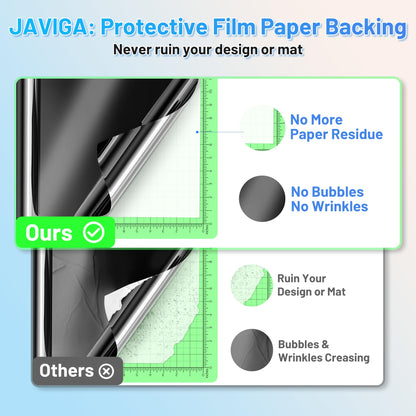 JAVIGA 光沢ありブラック カッティングシート 黒 約30cm x300cm 防水 耐候 カッティングシート 車 DIY コンサートうちわ文字 すべての カッティングマシン に対応 屋内 屋外