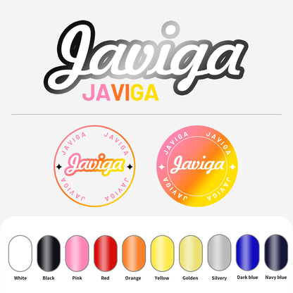JAVIGA White Heat Transfer Vinyl 12'' x 25Ft Easy to Cut Iron on Vinyl for Cricut & Cameo, Easy to Weed Heat Transfer Vinyl
