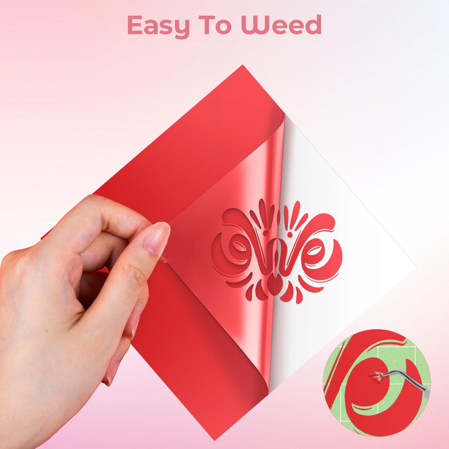 JAVIGA Vinilo Permanente Rojo Brillante Rollo, Vinilo Adhesivo 30.5 x 305cm para Cricut, Vinilo Impermeable Permanente para Decoraciones y Recuerdoss, Pegatinas de Pared, DIY Mug Party Car Decal
