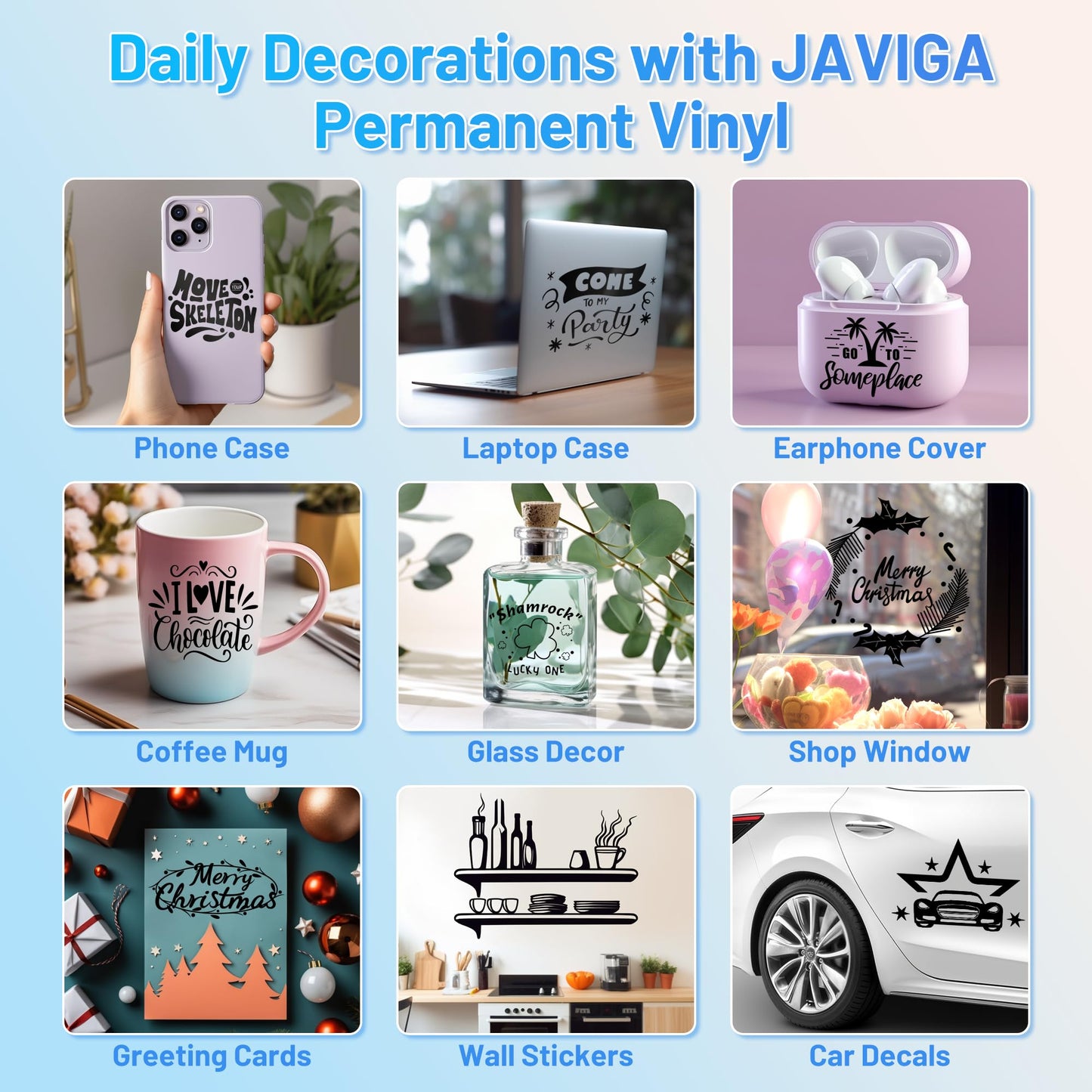 JAVIGA 光沢ありブラック カッティングシート 黒 約30cm x300cm 防水 耐候 カッティングシート 車 DIY コンサートうちわ文字 すべての カッティングマシン に対応 屋内 屋外